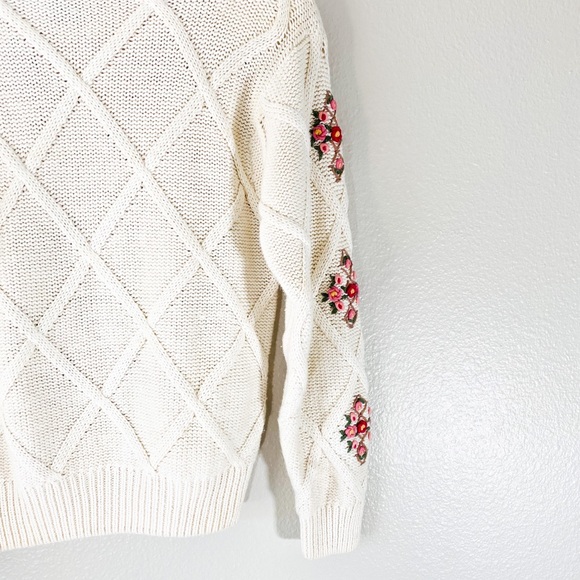 Vintage knit sweater 80s - Picture 5 of 6